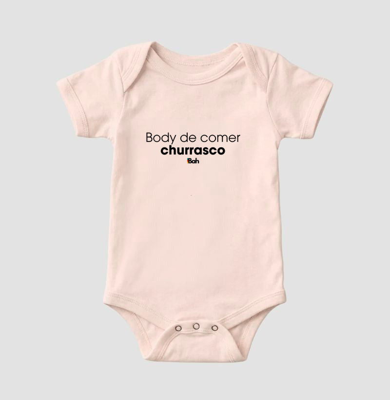 Body de comer churrasco