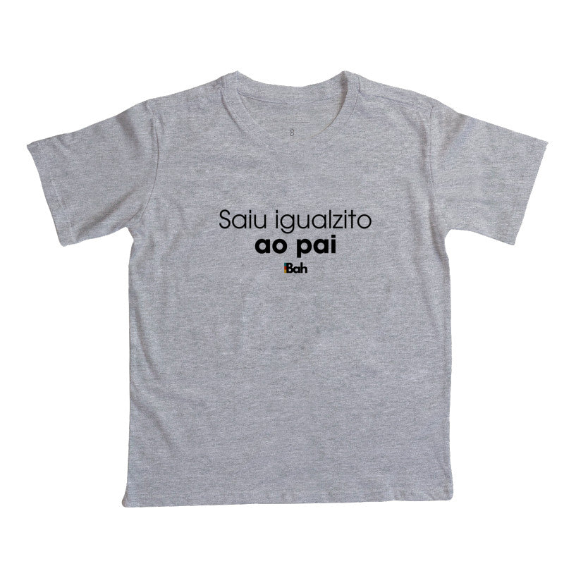 Saiu igualzito ao pai