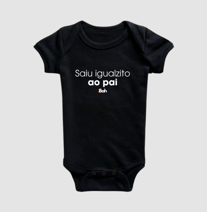 Saiu igualzito ao pai