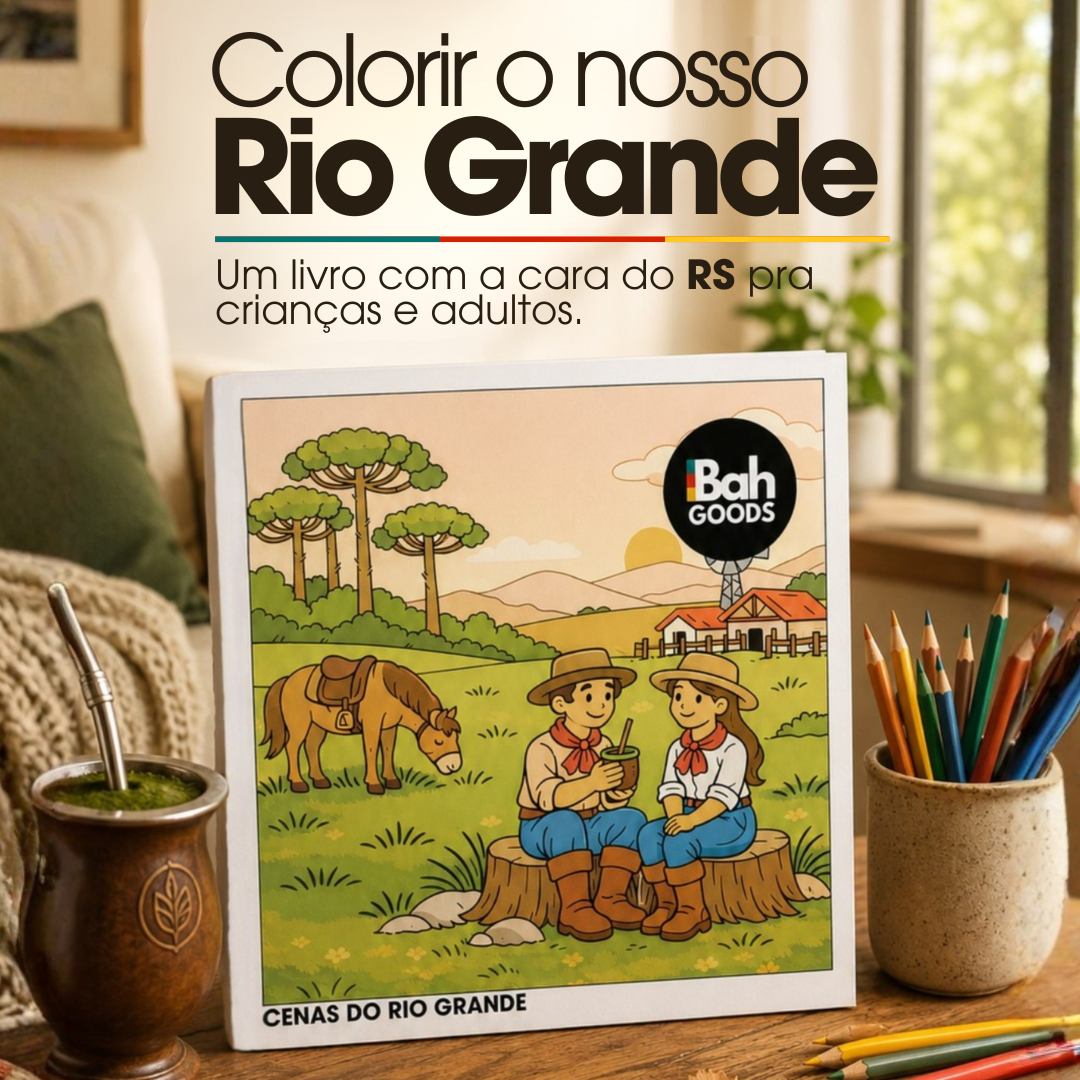 Bah Goods - O livro de colorir do RS