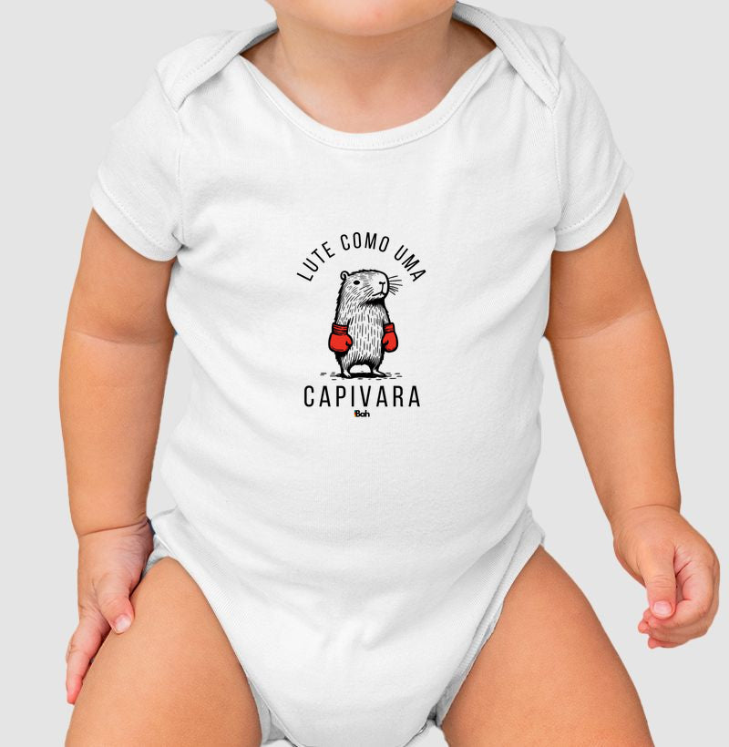 Lute como uma capivara