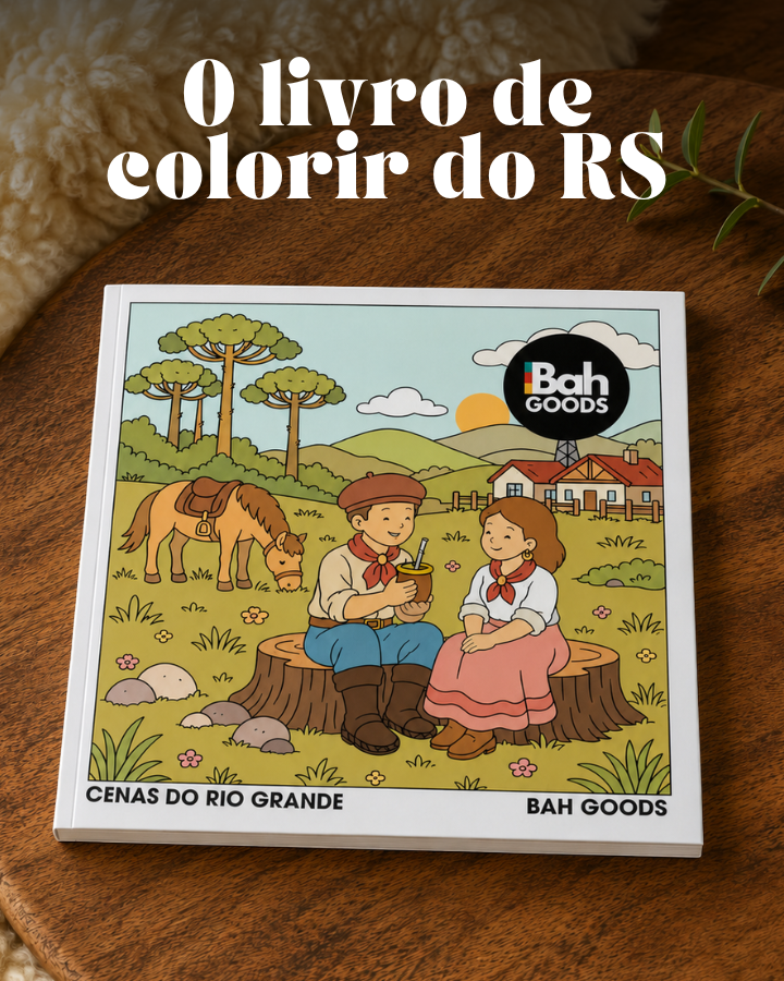 Bah Goods - O livro de colorir do RS