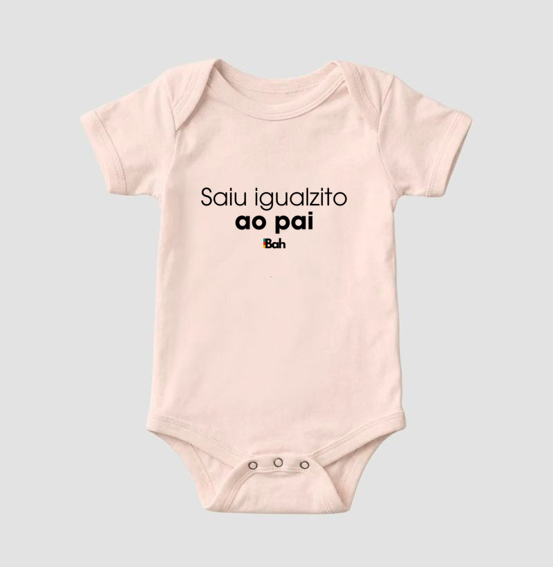Saiu igualzito ao pai