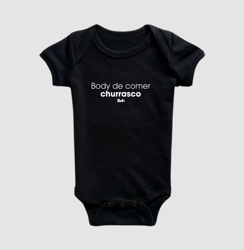 Body de comer churrasco