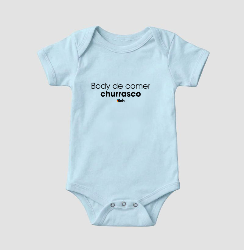 Body de comer churrasco