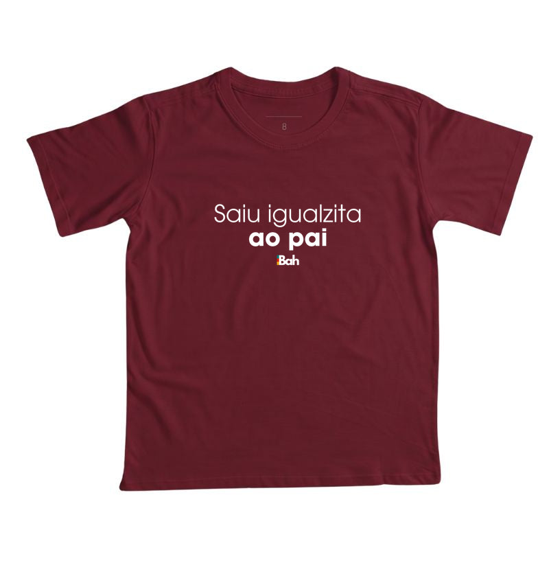 Saiu igualzita ao pai