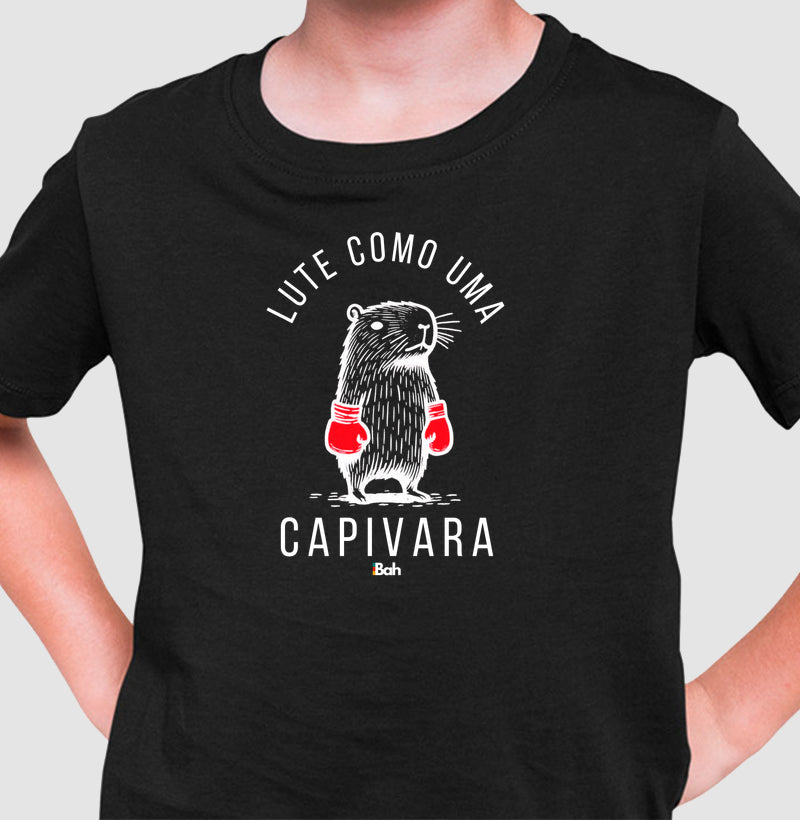 Lute como uma capivara
