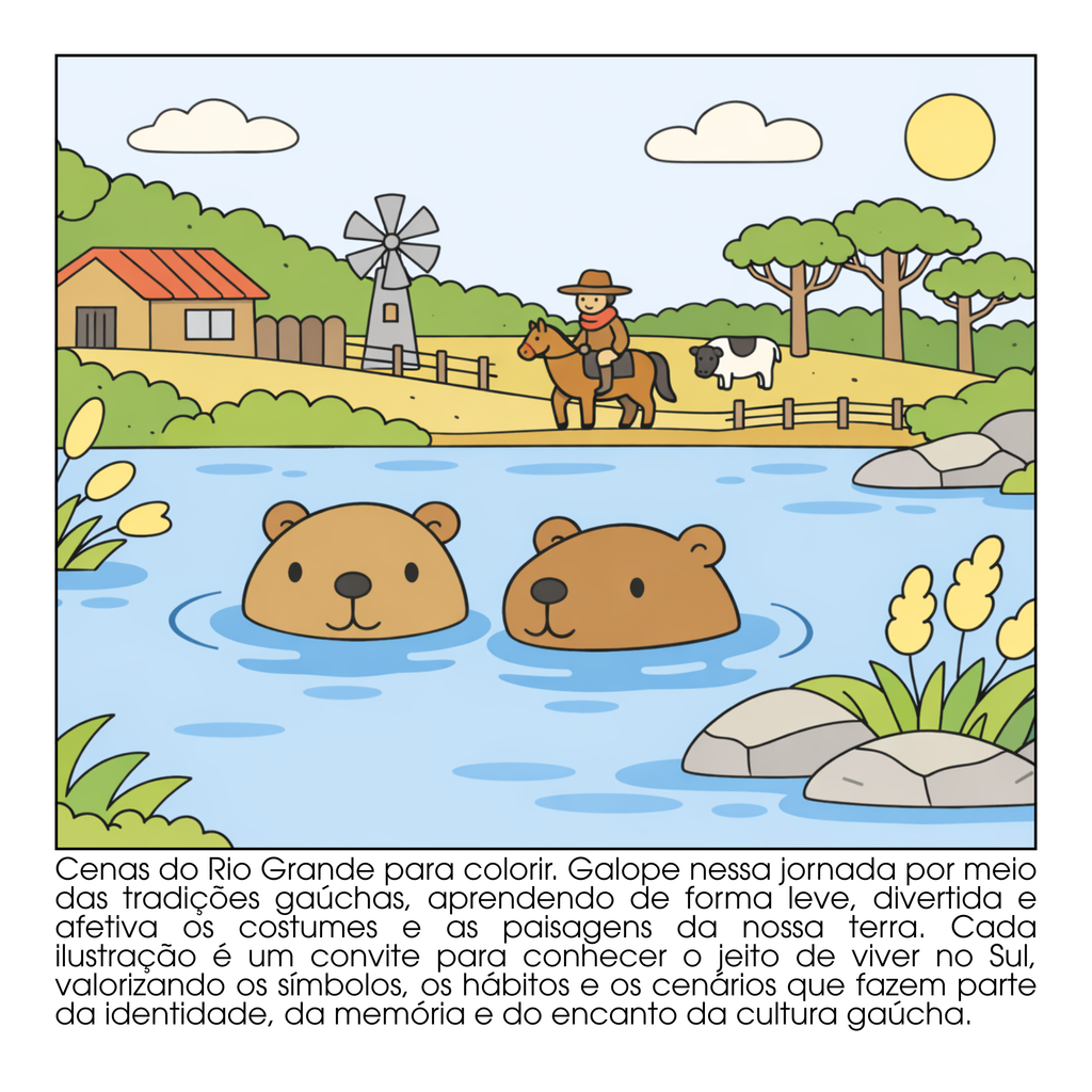 Bah Goods - O livro de colorir do RS