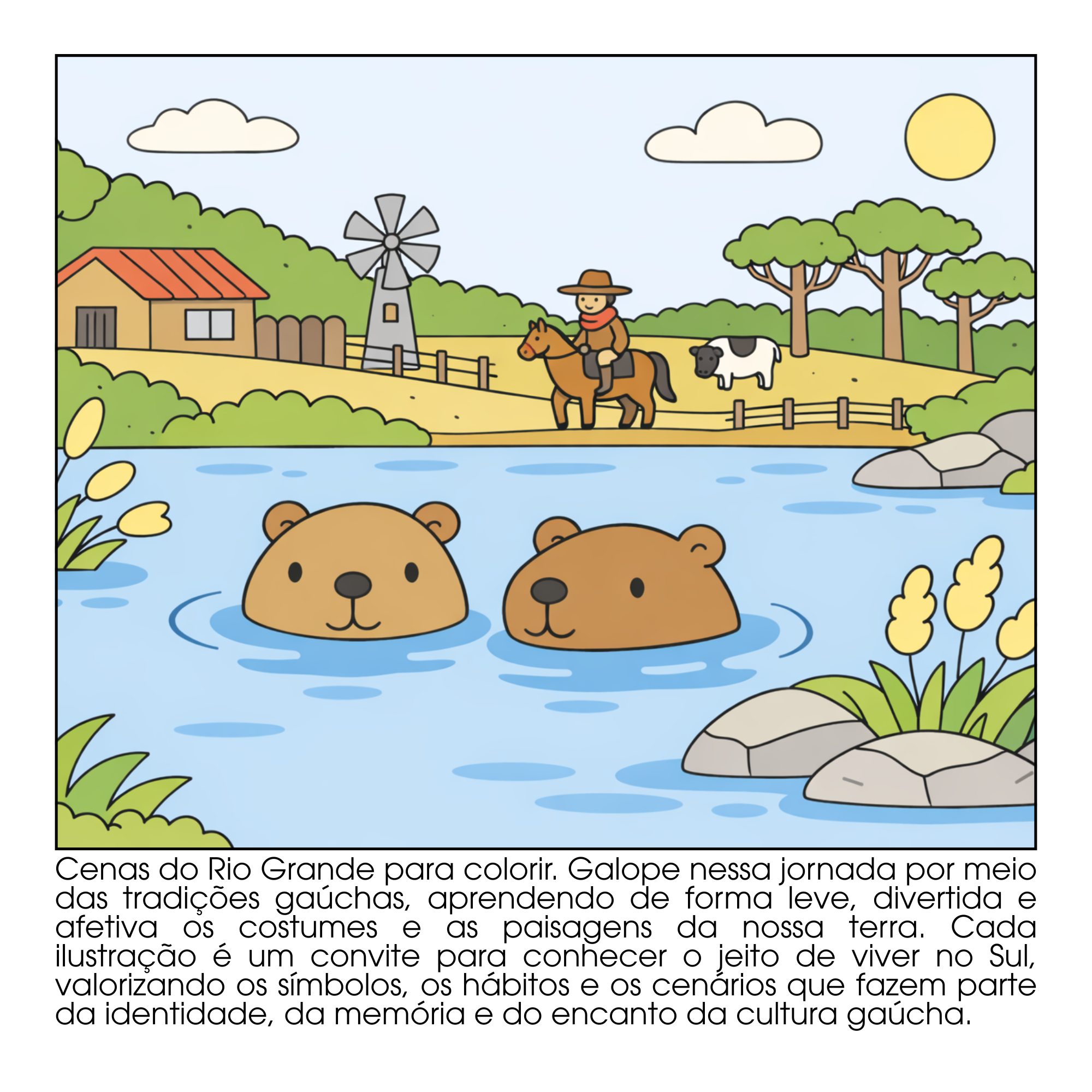 Bah Goods - O livro de colorir do RS
