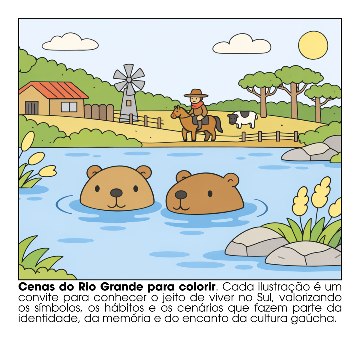 Bah Goods - O livro de colorir do RS