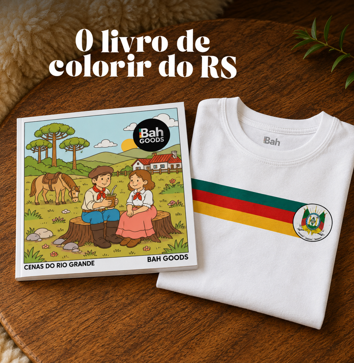 Bah Goods e Brasão RS - Bandeira