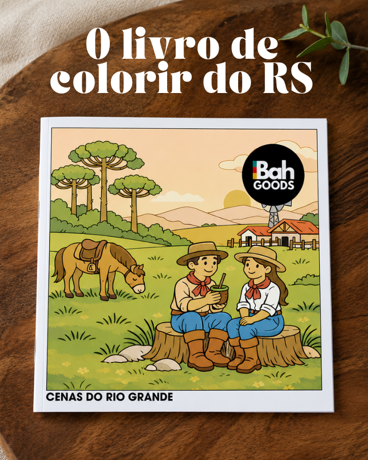 Bah Goods - O livro de colorir do RS