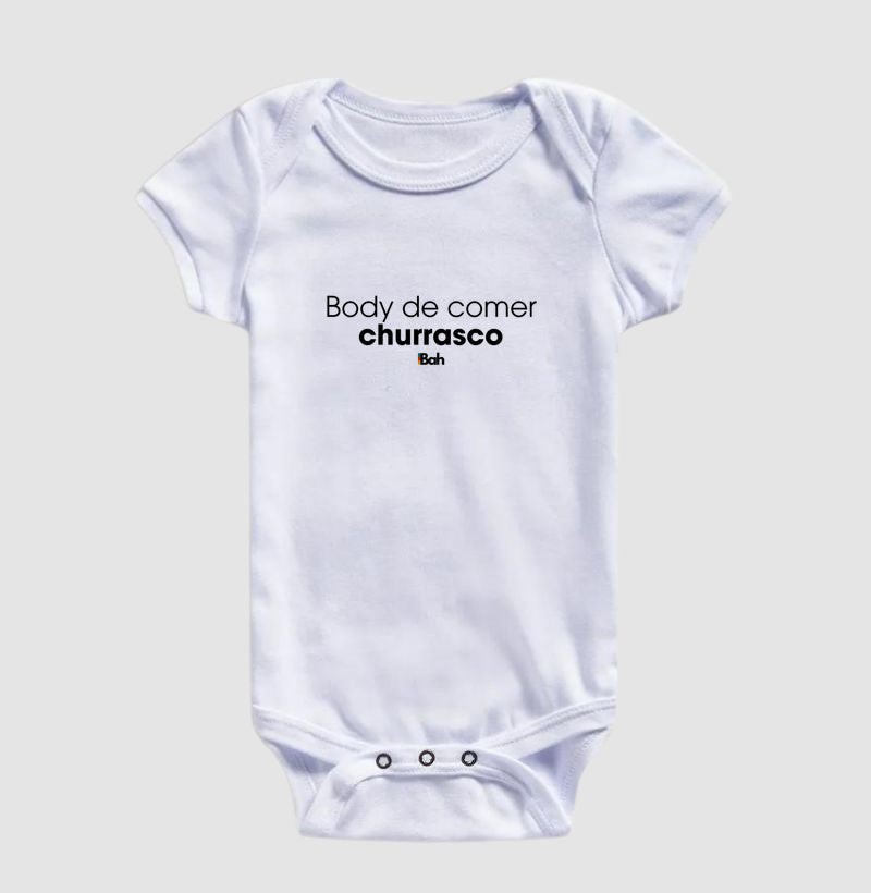 Body de comer churrasco