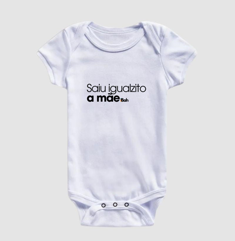 Saiu igualzito a mãe