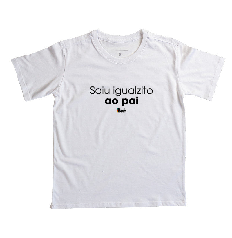 Saiu igualzito ao pai