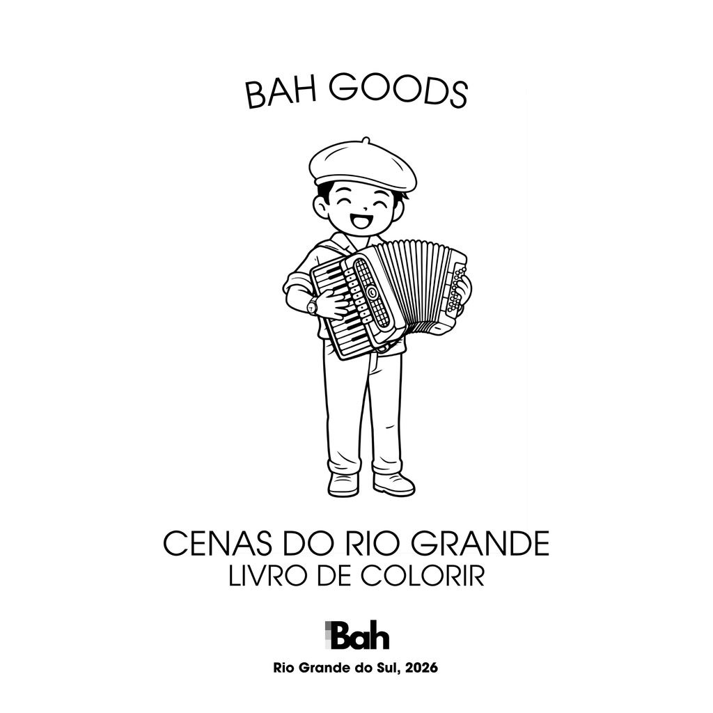 Bah Goods - O livro de colorir do RS
