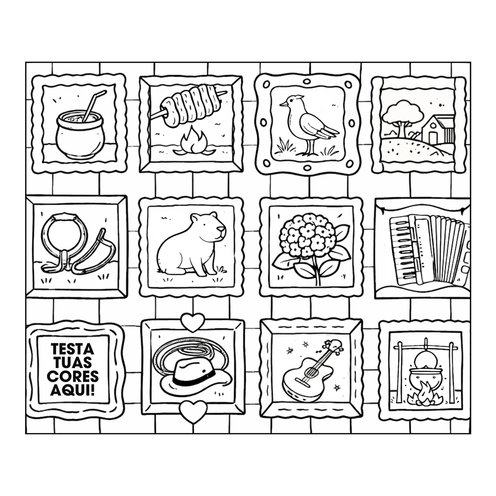 Bah Goods - O livro de colorir do RS