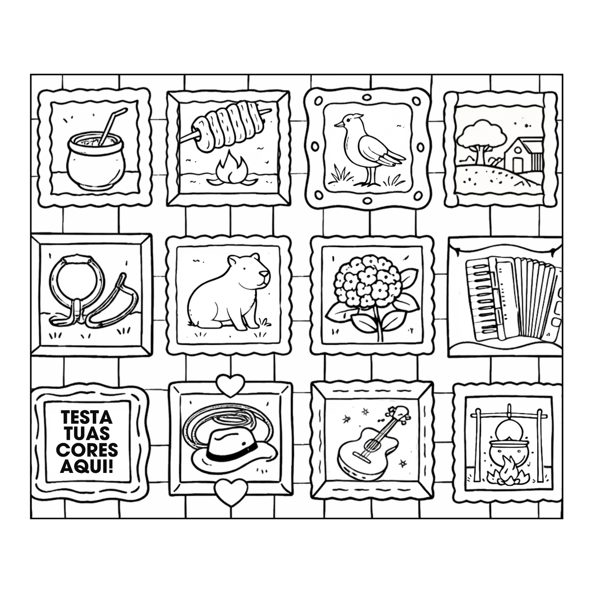 Bah Goods - O livro de colorir do RS