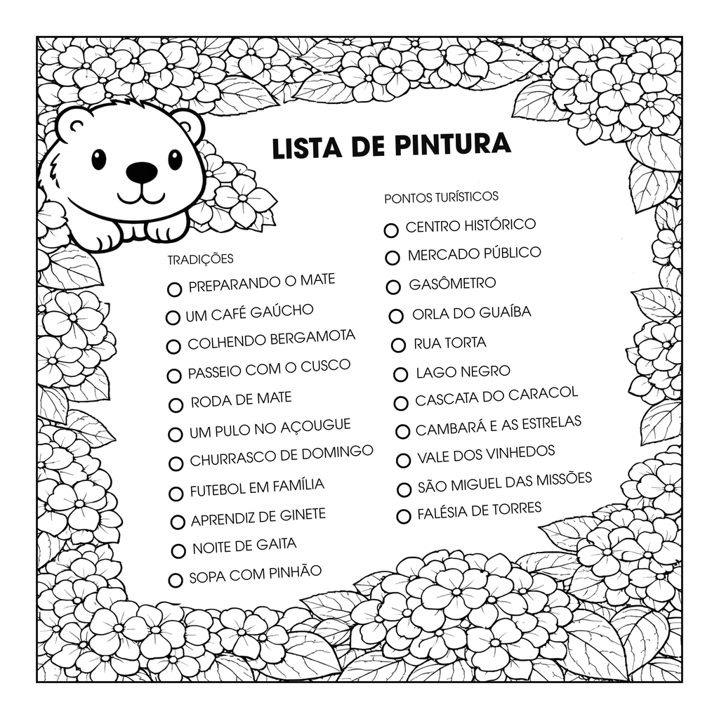 Bah Goods - O livro de colorir do RS